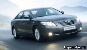 Установка сигнализации Toyota Camry, точки подключения