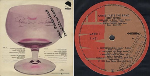 Песня 1975 слушать. Deep Purple 1975 come taste the Band Vinyl. Альбом come taste the Band. Deep Purple come taste the Band обложка альбома. Группа Deep Purple альбом come taste the Band.